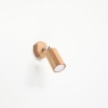 Aplică ZEKE oak 1x40W E27 Sollux Lighting