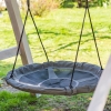 Leagăn de grădină Cuib de barză 95 cm antracit