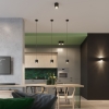 Aplică ORBIS 1 negru 1x40W G9 Sollux Lighting