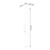 Aplică PASTELO 2 alb 2x8W G9 Sollux Lighting