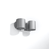 Aplică ORBIS 2 gri 2x40W G9 Sollux Lighting