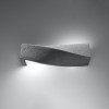 Aplică SIGMA concrete 1x60W E27 Sollux Lighting