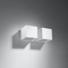 Lampă de perete QUAD 2 alb 2x40W G9 Sollux Lighting