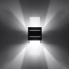 Aplică LORETO negru 1x40W G9 Sollux Lighting