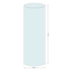 Husă de protecție pentru încălzitorul de grădină rotund 85 x 215 cm