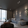 Aplică ORBIS concrete 1x40W G9 Sollux Lighting