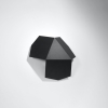 Aplică TRE negru 2x40W G9 Sollux Lighting