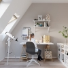 Lampă de birou RING alb 1x40W GU10 Sollux Lighting