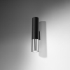 Aplică LOOPEZ negru/cromatic 2x40W GU10 Sollux Lighting