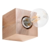 Aplică ARIZ lemn natural 1x60W E27 Sollux Lighting