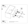 Aplică QUAD MAXI gri 2x40W G9 Sollux Lighting