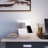 Lampă de birou INCLINE alb 1x60W E27 Sollux Lighting