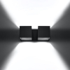 Aplică QUAD 2 negru 2x40W G9 Sollux Lighting