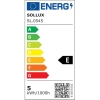 Lampă de perete LUCA negru LED IP54 1x6W LED Sollux Lighting