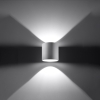 Aplică ORBIS 1 alb 1x40W G9 Sollux Lighting