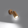 Aplică ZEKE oak 1x40W E27 Sollux Lighting