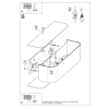 Aplică LOKKO alb 2x60W E27 Sollux Lighting