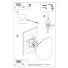 Aplică SENSES alb 2x40W G9 Sollux Lighting