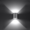Aplică ORBIS 1 gri 1x40W G9 Sollux Lighting
