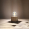 ARIZ lampă de birou din lemn natural 1x60W E 27 Sollux Lighting