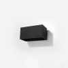 Aplică QUAD MAXI negru 2x40W G9 Sollux Lighting