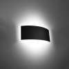 Aplică MAGNUS negru 2x40W G9 Sollux Lighting