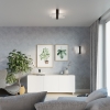 Aplică FENIKS 1 wenge 1x60W E27 Sollux Lighting