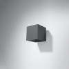 Aplică QUAD 1 antracit 1x40W G9 Sollux Lighting