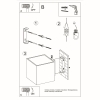 Aplică QUAD 1 antracit 1x40W G9 Sollux Lighting