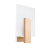 Aplică LAPPO lemn natural 1x40W E14 Sollux Lighting