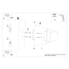 Aplică TONI negru 1x8W G9 Sollux Lighting