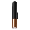 Aplică LOOPEZ negru/cupru 2x40W GU10 Sollux Lighting