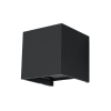 Lampă de perete LUCA negru LED IP54 1x6W LED Sollux Lighting