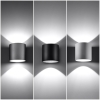 Aplică ORBIS 1 gri 1x40W G9 Sollux Lighting