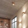 Aplică QUAD lemn natural 1x40W G9 Sollux Lighting