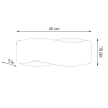 Aplică TILA 40 alb 1x40W G9 Sollux Lighting