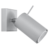 Aplică de perete RING 1 gri 1x40W GU10 Sollux Lighting