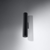 Aplică LAGOS 2 negru 2x10W GU10 Sollux Lighting