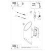 Aplică PENNE 30 negru 1x40W G9 Sollux Lighting