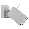 Aplică MERIDA 1 gri 1x40W GU10 Sollux Lighting