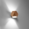 Aplică WOODY lemn natural 1x40W G9 Sollux Lighting