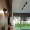 Aplică de perete RING negru 1x40W GU10 Sollux Lighting