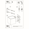 Aplică QUAD lemn natural 1x40W G9 Sollux Lighting
