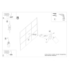 Aplică VERDO negru 1x10W GU10 Sollux Lighting