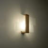 Aplică FENIKS 1 lemn natural 1x60W E27 Sollux Lighting
