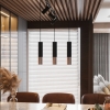 Aplică LOOPEZ negru/cupru 2x40W GU10 Sollux Lighting