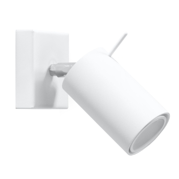 Aplică de perete RING alb 1x40W GU10 Sollux Lighting