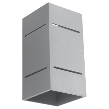 Aplică BLOCCO gri 1x40W G9 Sollux Lighting