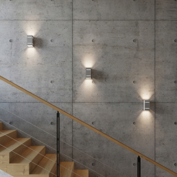 Aplică BLOCCO gri 1x40W G9 Sollux Lighting