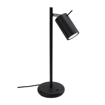 Lampă de birou RING negru 1x40W GU10 Sollux Lighting